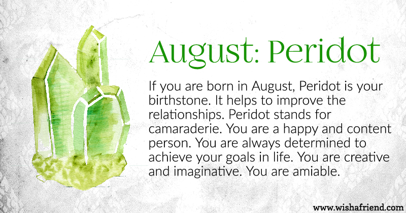 Image result for august birthstone