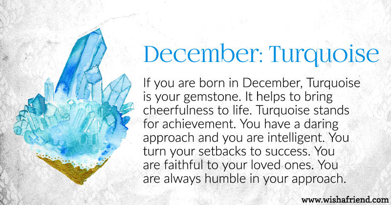 What is December personality?