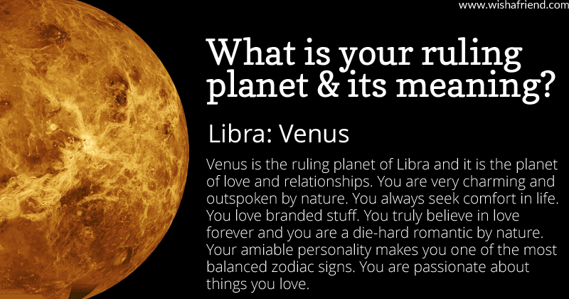 Find out your ruling planet and its meaning- Libra- Venus