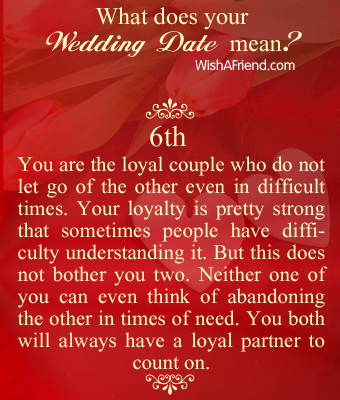 Date Wedding