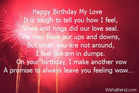 poems happy birthday my love quotes poems birthday love quotes happy ...