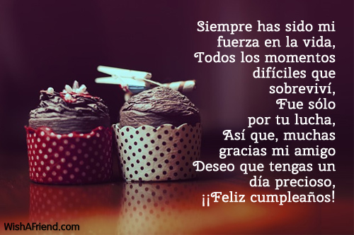 9441-Deseos del cumpleaños del mejor amigo