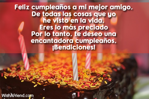 El Cumpleaños De Mi Mejor Amigo