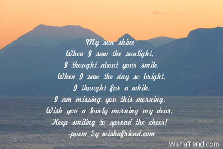 Good Morning Poems for Her Good Morning Poems for Her