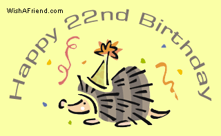 Happy 22nd Birthday