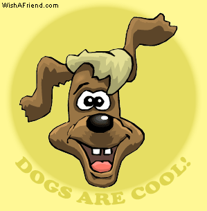 Dogs are cool