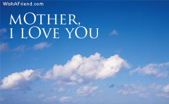 I love you