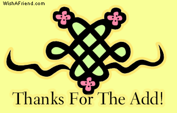 Thanks For The Add!