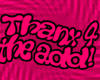 Thanks For The Add myspace graphics
