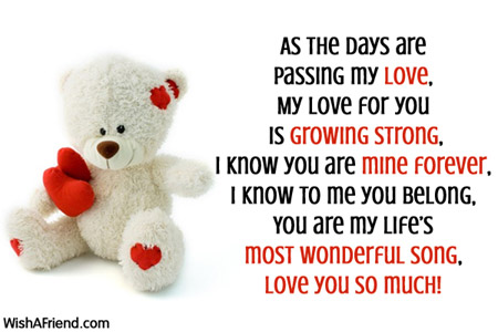 quotes much forever girlfriend messages message strong phrases passing days mine growing wishafriend