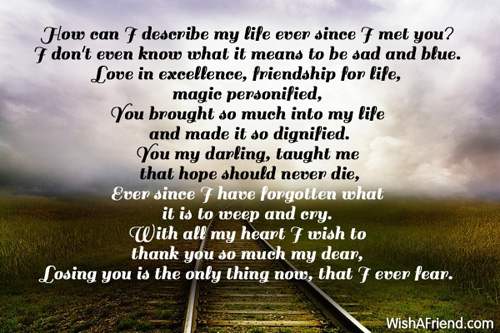 Life With You, Love Poem