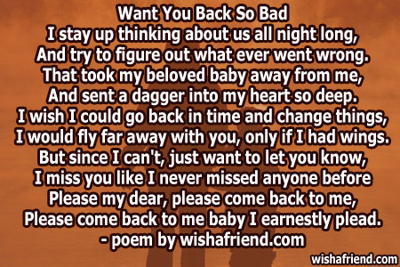 poems want missing so bad ex her him girlfriend win wife poem quotes miss together girl let need much again