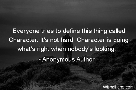 Character Quotes