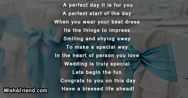 perfect dress poem