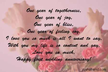 My poems girlfriend anniversary for happy Funny Anniversary