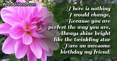 Best Friend Birthday Sayings