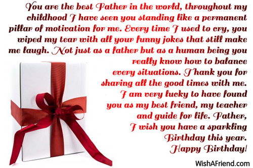 Dad Birthday Messages - Page 4