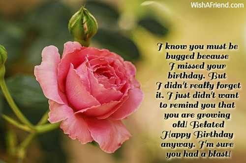 belated birthday wishes for friend