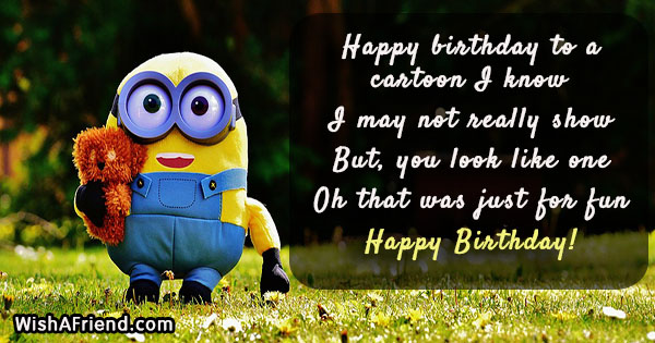 Funny Birthday Quotes