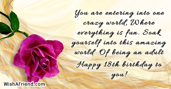 18th Birthday Quotes - Page 2