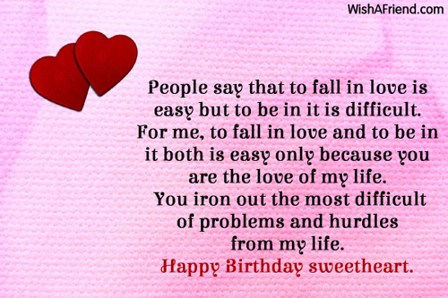 Love Birthday Messages - Page 2