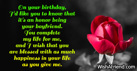 Birthday Wishes For Girlfriend