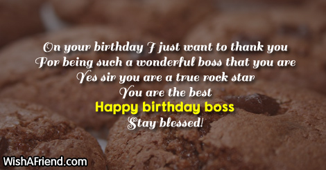 Birthday Wishes For Boss - Page 2