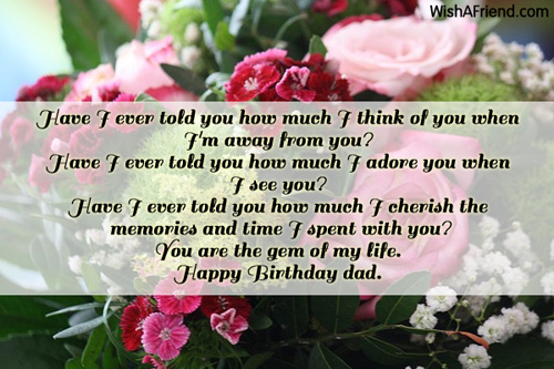 Dad Birthday Messages - Page 2