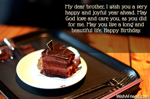 Birthday Wishes For Brother