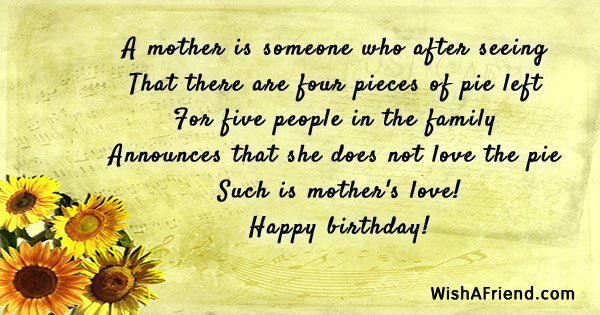 Mom Birthday Sayings