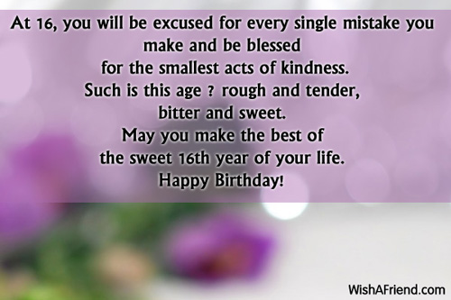 1919-16th-birthday-wishes