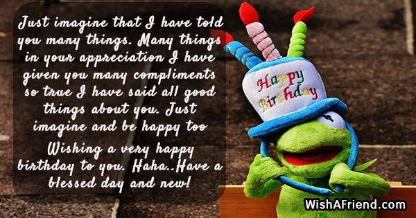 Humorous Birthday Quotes