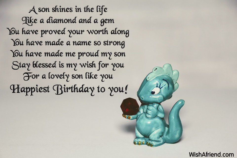 son birthday wishes life shines wishafriend