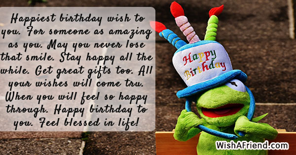 Birthday Sayings For Cards