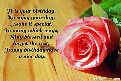 Stay Blessed Forever, Happy Birthday Poem