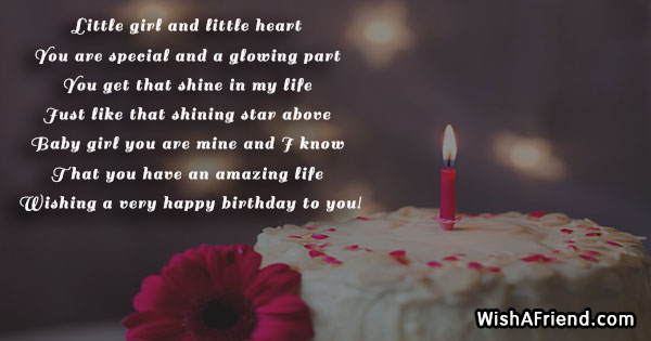 baby daughter birthday quotes