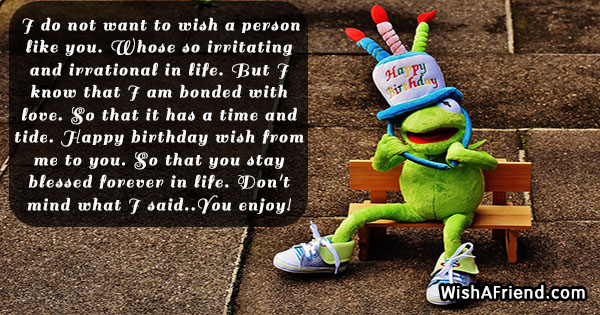 Funny Birthday Greetings