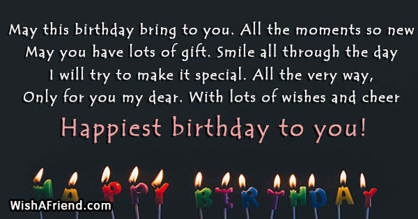 Birthday Wishes Quotes