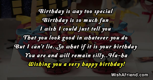 Funny Birthday Quotes