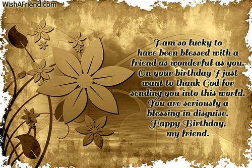 Birthday Wishes For Friends