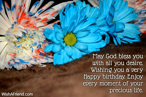 May God Bless You With All Happy Birthday Wishes