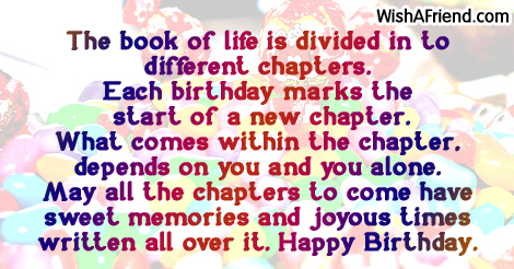 The Book Of Life Is Divided 40th Birthday Sayings