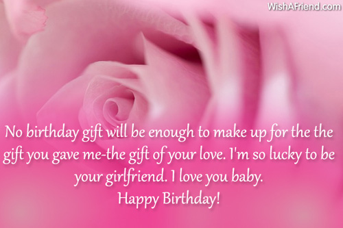 romantic happy birthday wishes for him