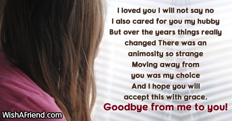Message for someone moving away