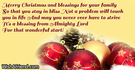 Christmas Blessings