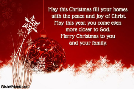 Merry Christmas Messages