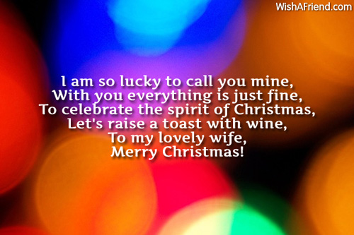 Christmas Messages for Wife