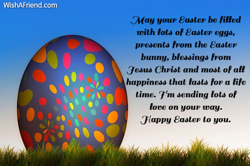 May your Easter be filled with, Easter Message
