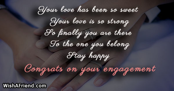 Engagement Wishes