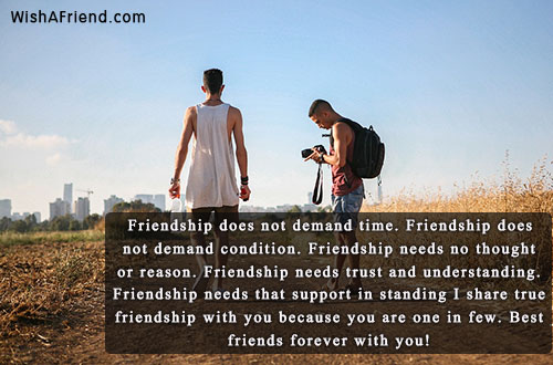 thoughts on trust in friendship